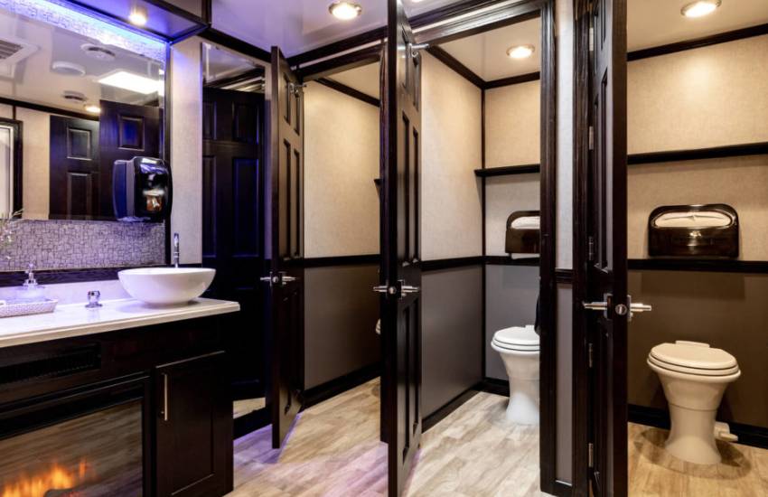 Luxury Portable restrooms