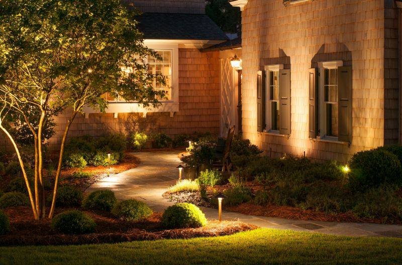 back yard lighting ideas